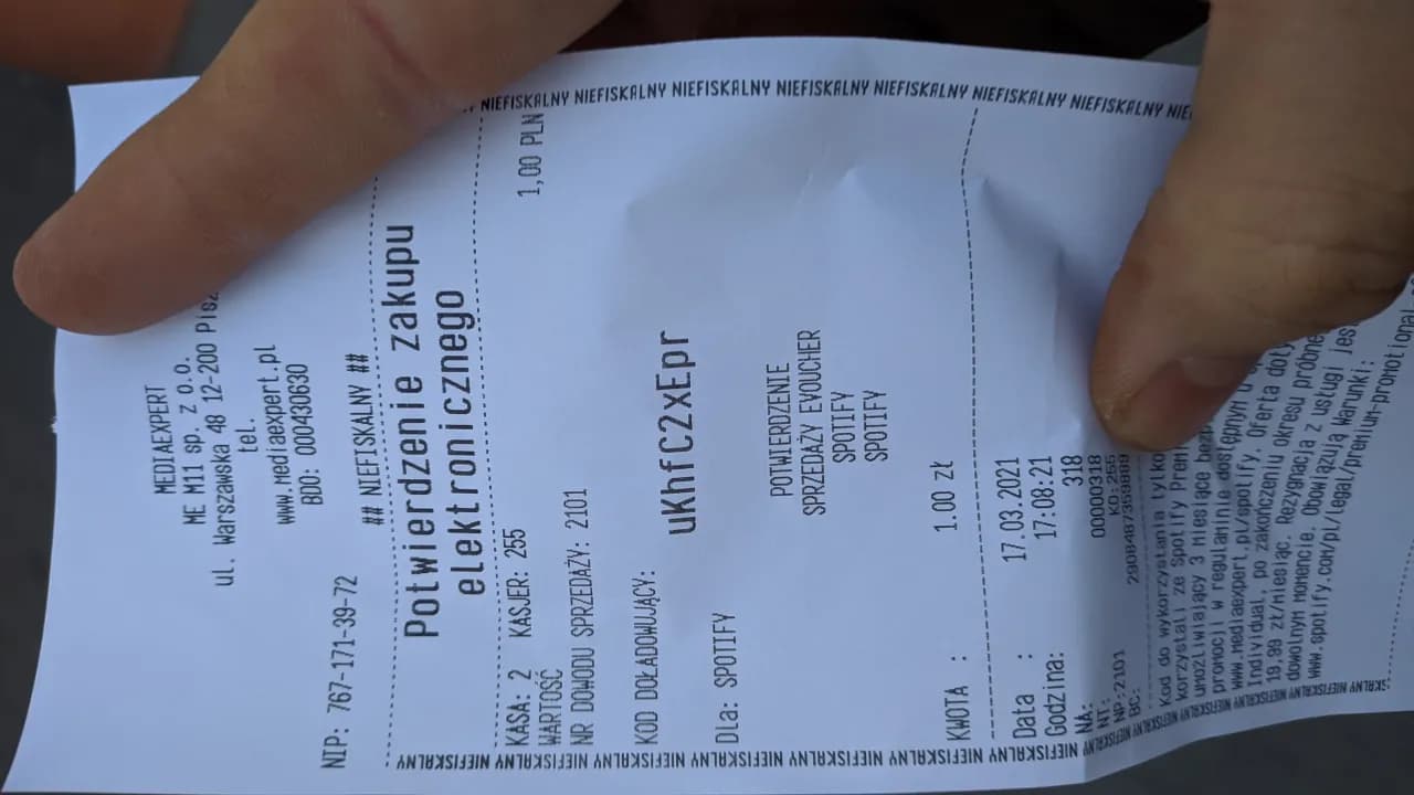 Jak doładować Spotify kodem z Media Expert i uniknąć błędów